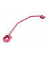 Barre anti rapprochement alu rouge