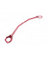 Barre anti rapprochement alu rouge