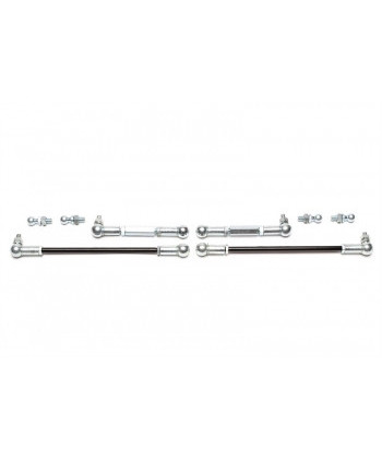 Biellettes de rabaissement pour amortisseurs pneumatiques