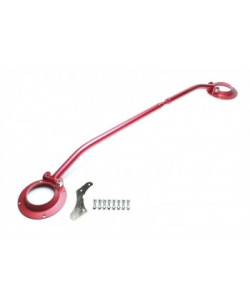 Barre anti rapprochement alu rouge