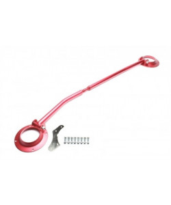 Barre anti rapprochement alu rouge