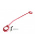 Barre anti rapprochement alu rouge
