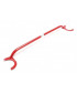 Barre anti rapprochement acier rouge