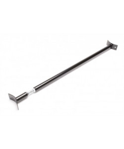 Barre anti rapprochement arrière acier noir