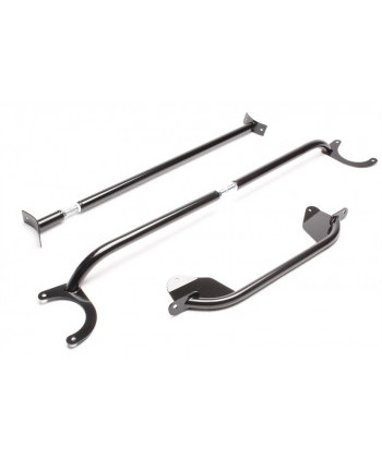 Kit de 3 barres anti rapprochement acier noir