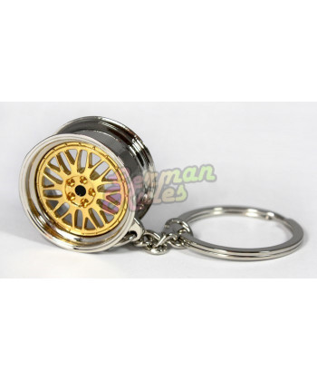 Porte clé BBS LM gold