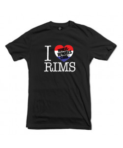 Tee-shirt Wheel Whores "I Heart Rims"